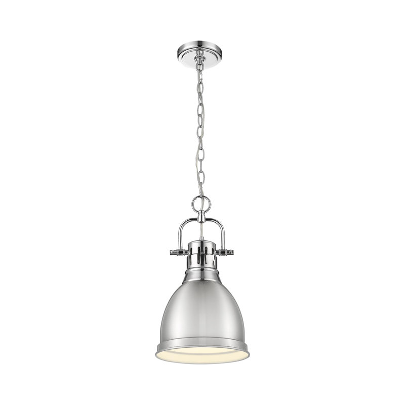 Alethia 1 - Light Pendant, Pewter, Chrome
