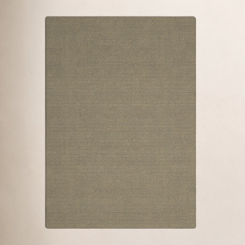 Crowe Hand Loomed Wool Area Rug, Rectangle 6' x 9'