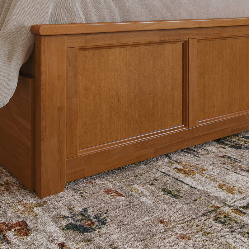 Madison Platform Bed with Matching Footboard & Trundle - Thumbnail 4