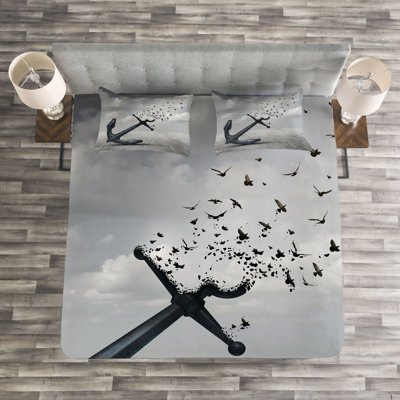 Bedspread with Pillow Shams Included