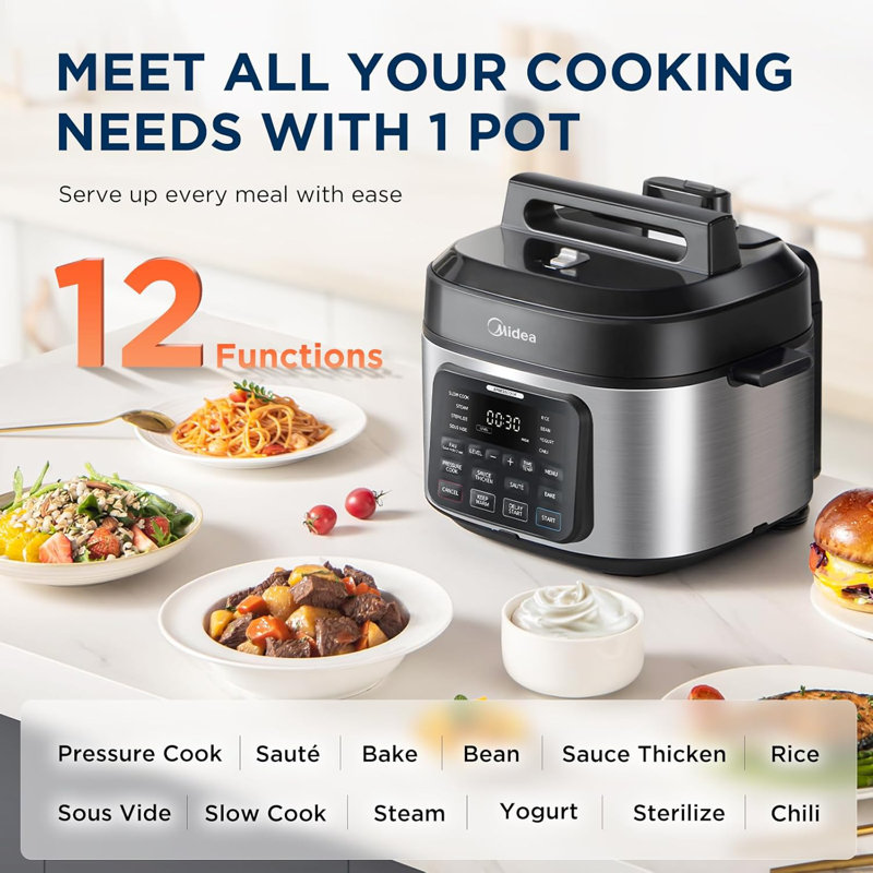 Comfee 5L Multi-Cooker Rice Steamer - 11 Programs & Timer