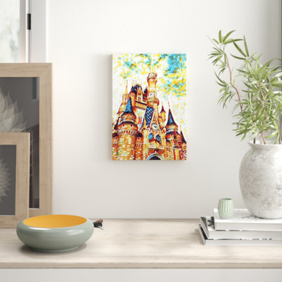 Magic Kingdom Florida Orlando USA Art - Wrapped Canvas