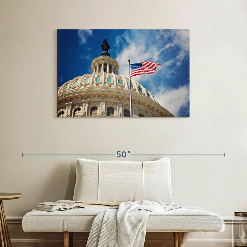 Lilie Washington DC Capitol Dome, 26" H x 39" W