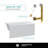 Apron Soaking Acrylic Bathtub-100694640-100694645-18047958