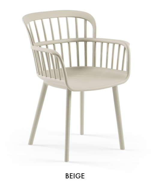 Tilia Eva-P Armchair, Beige