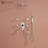 Herathena Wall Mounted Luxury Shower System with Digital Display (Rough-in Valve Included)-66097073