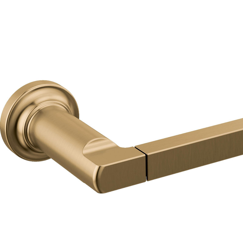 Tetra Pivot Arm Toilet Paper Holder Bath Hardware Accessory in Champagne Bronze, Champagne Bronze