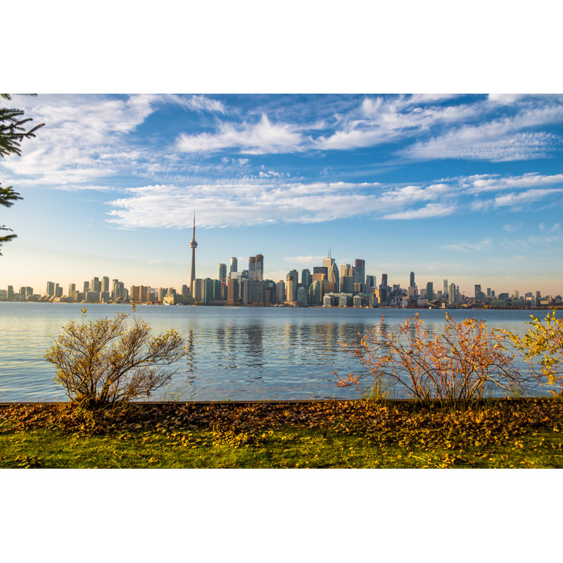 Gourdine Toronto Skyline, Canada - Wrapped Canvas Print, 30cm H x 46cm W x 3.8cm D
