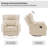 31.9" Wide Contemporary Soft Upholstered Swivel And Rocker Manual Recliner (Set Of 2)-1782643
