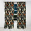Harmonieux équilibre - Rideau floral - Velours obscurcissant - 1 panneau-107595604