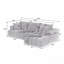 Canapé modulaire surélevé en chenille surdimensionné en L, design minimaliste, canapé-lit confortable pour les salons, les appartements et les espaces de réception-1834034592-1834034598