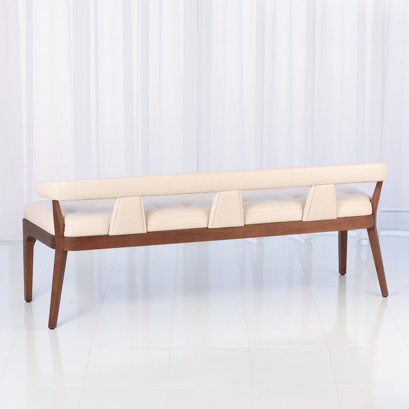 Moderno Bench, Ivory