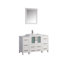  Ensemble de meuble-lavabo simple 48 "avec miroir-27042742