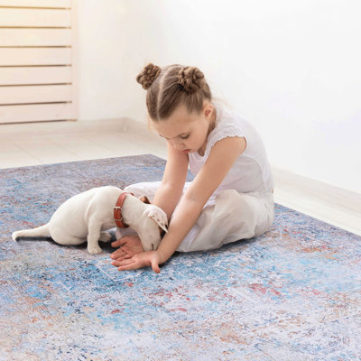 Tapis 2 x 3, lavables à la machine, à poils courts, antidérapants, ne perdent pas leurs poils, jaune - convient à la chambre à coucher, au salon, à la cuisine, à la salle à manger et aux animaux de compagnie, teinté, pliable 2 pi x 3 pi