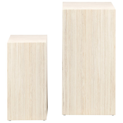 Brisilda Block End Table Set