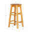 Tabouret de bar / comptoir en bois massif Bernistine-71099991-41425135