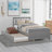 Twin Size Platform Bed With Trundle-167333992