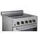 Prestige 23.5" 4 element 2.3 cu. ft. Freestanding Electric Glass Top Range with Convection Oven