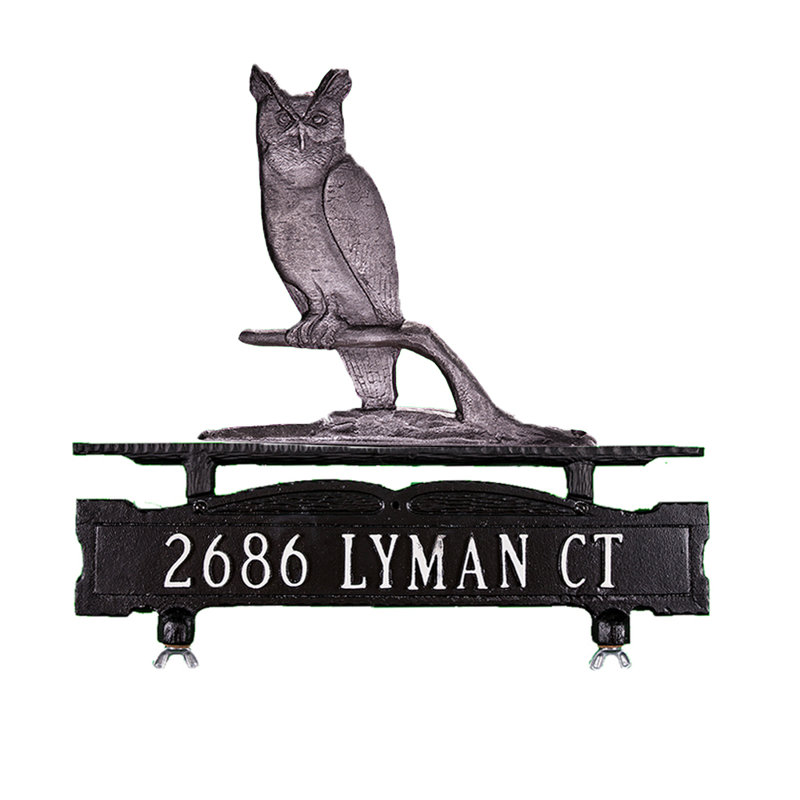 Metal Mailbox Sign, Yes
