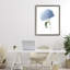 Cadre flottant bleu hortensia en fleurs, design par Danielle Murray-589018896-589018899