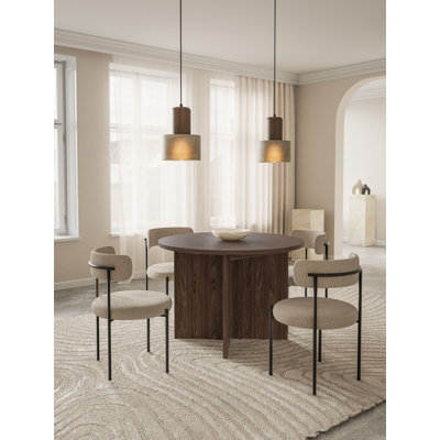 Extendable Round Dining Table