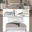 Lit gris clair (lit seulement)-460776840