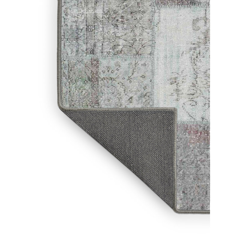 Tapis gris zone contemporaine, Rectangle 2 pi x 4 pi