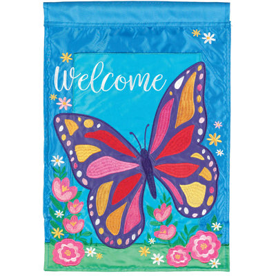 Double Sided 18'' H x 13'' W Polyester Garden Flag