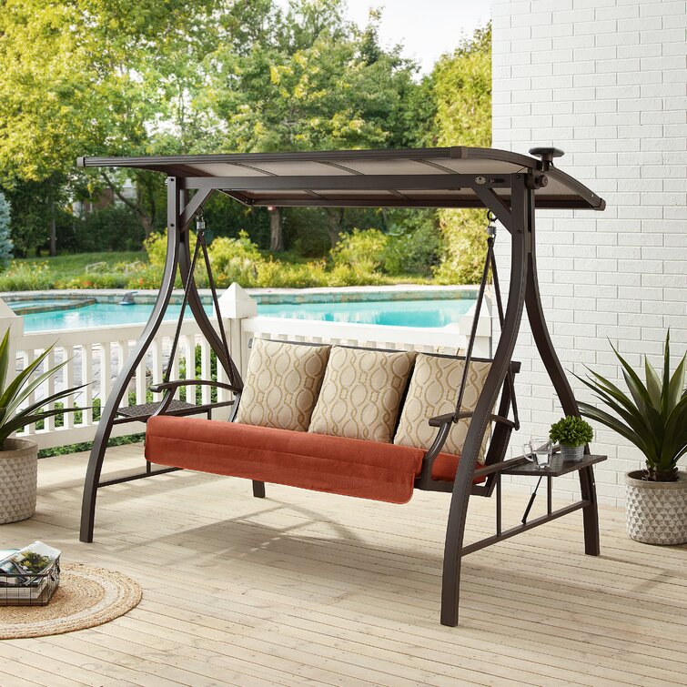 patio swing metal