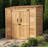 6 ft. W x 3 ft. D  Garden Chalet Cedar Wood Storage Shed