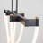 Cascata - 3-Light Island Light - Black/Brushed Brass