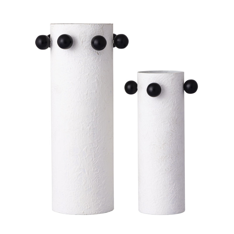 Vase perlé - ensemble de 2
