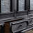 Black Solid Wood Sideboard