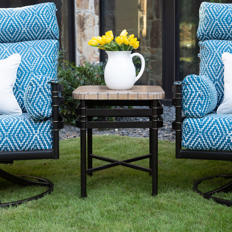 Lancaster Outdoor Round Side Table
