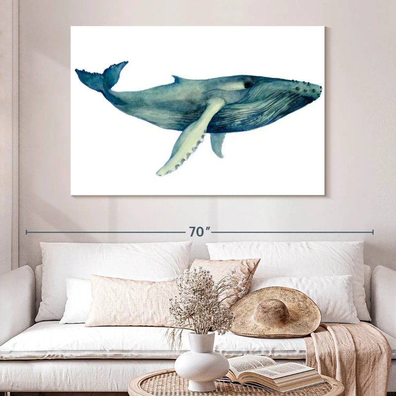 Brampt The Whale's Song I, H 34 po x l 51 po