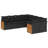  Garden Sofa Set Black