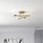 Renshaw 6 - Light Bulbs Sputnik 21.65" Semi Flush Mount Light Fixture-1262203305