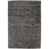Sterling Hand Loomed Modern Area Rug in Charcoal