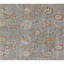 Tapis bleu et beige noué à la main de haute qualité