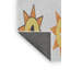 Gris démon/jaune/orange Tapis décoratif-1405576305