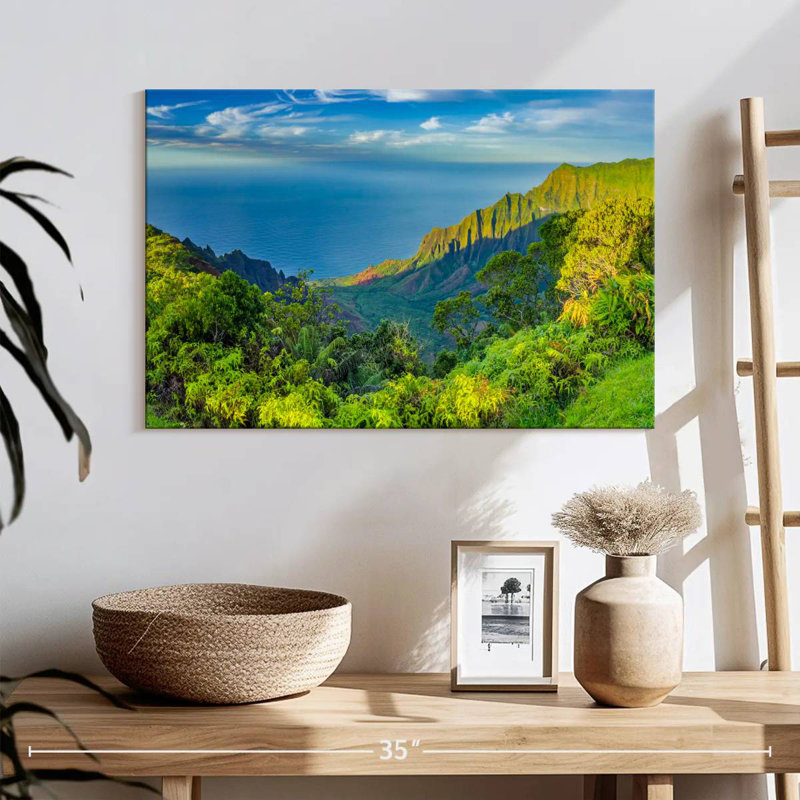 Gillard Kalalau Lookout à Kauai, H 16 po x l 24 po