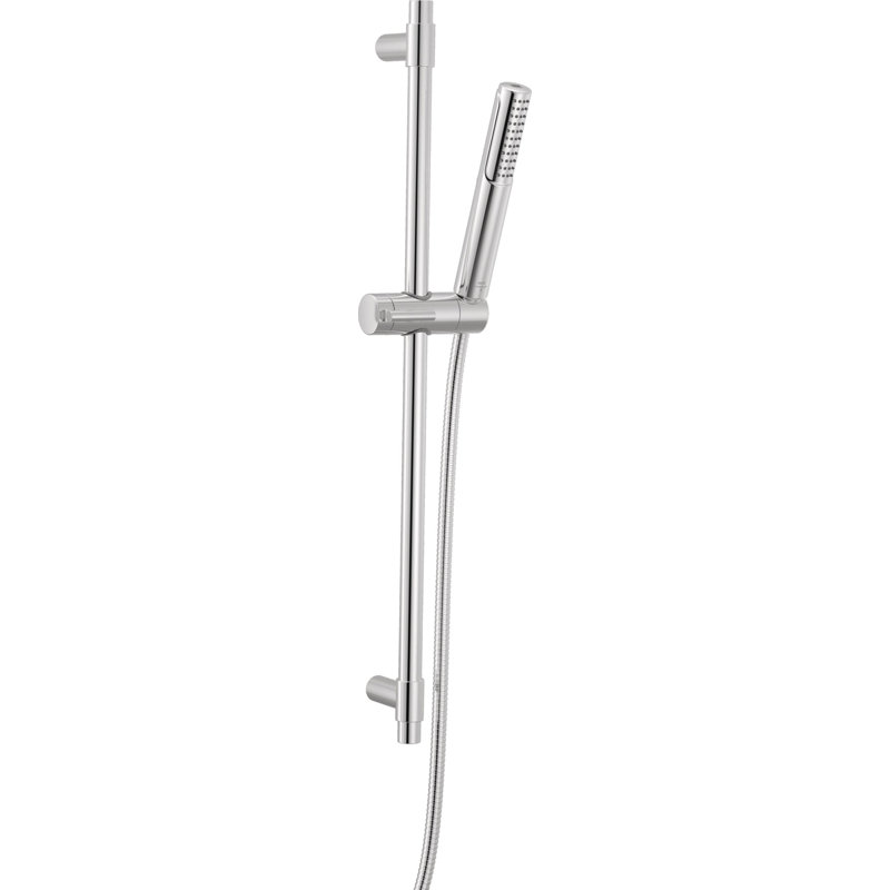 2-Setting Slide Bar Handheld Shower Head with High Pressure ProClean Spray Chrome, Lumicoat Chrome