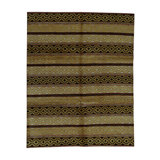 Gabbeh Wool Striped Area Rug