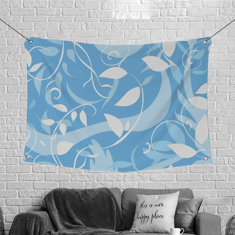 Tapisserie florale murale - Art Wall Decor_12380, H 68 po x l 80 po
