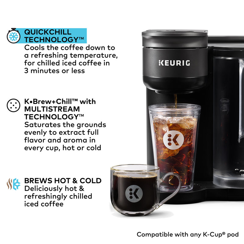Keurig®  K-Brew & Chill  Black