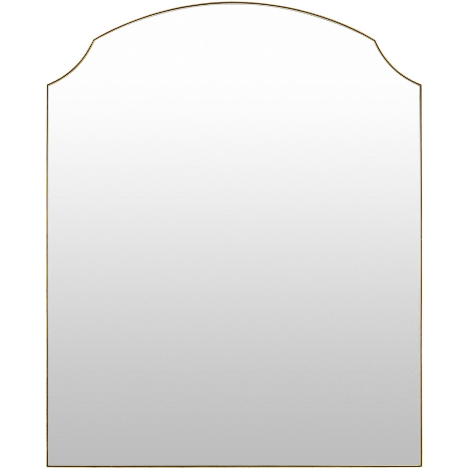 Galey Alix x Livabliss Landon Mirror, Gold, 36" x 29"
