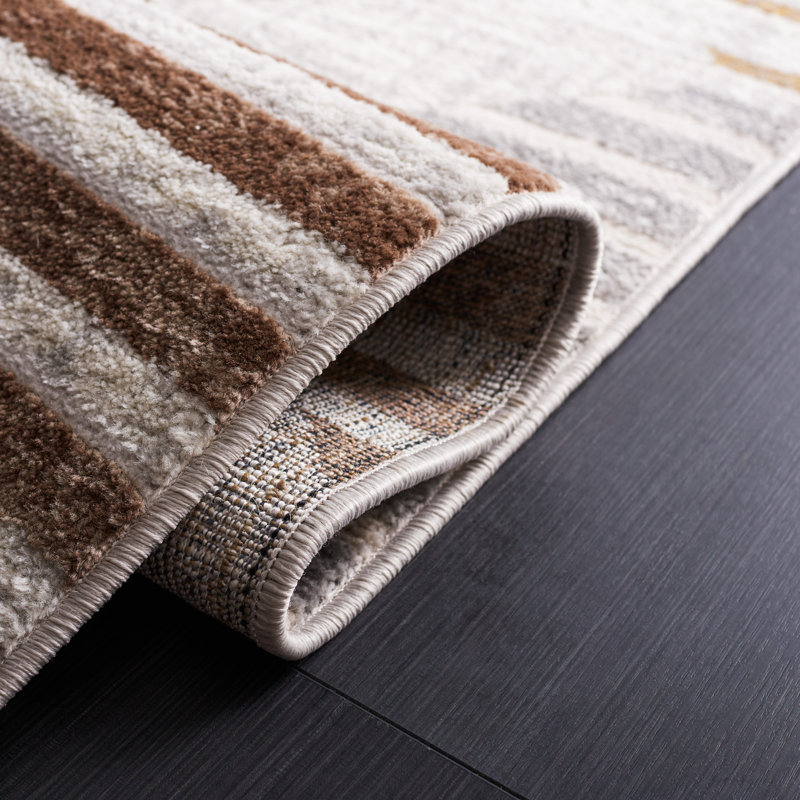 Palma Performance Geometric Rug, Rectangle 5'3" x 7'6"