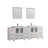  Framed 84" Double Bathroom Vanity Set-27042758