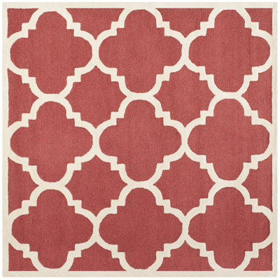 Cannen Hand Tufted Wool Geometric Rug
