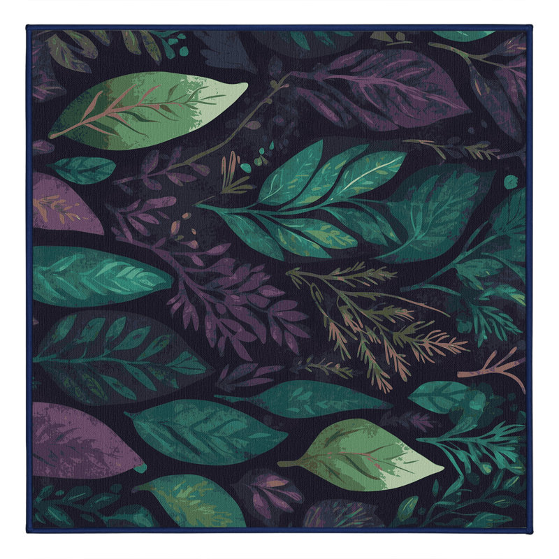 Starlit Canopy Rug, Square 3'